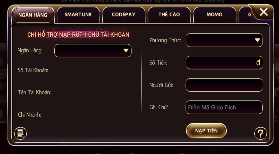 Hướng dẫn cách rút tiền từ trang web cổng game 123Win - 123Win